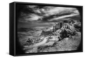 Peyrepertuse Chateau, the Pyrenees, France-Simon Marsden-Framed Stretched Canvas