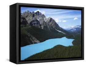 Peyto Lake, Banff National Park, Alberta, Canada-Charles Gurche-Framed Stretched Canvas