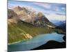 Peyto Lake, Banff National Park, UNESCO World Heritage Site, Rocky Mountains, Alberta, Canada-Jochen Schlenker-Mounted Photographic Print