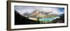 Peyto Lake Panorama, Alberta, Canada-George Oze-Framed Photographic Print