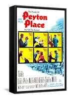 Peyton Place-null-Framed Stretched Canvas