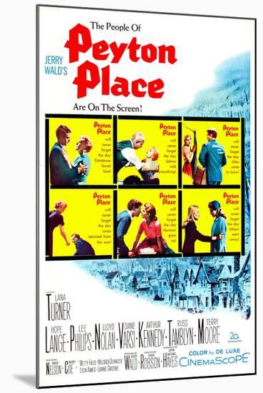 Peyton Place-null-Mounted Art Print