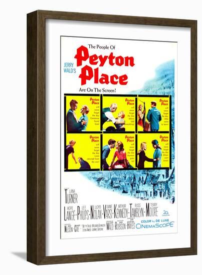 Peyton Place-null-Framed Art Print