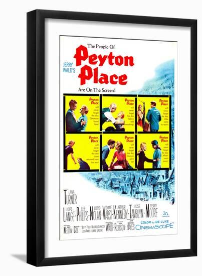 Peyton Place-null-Framed Art Print