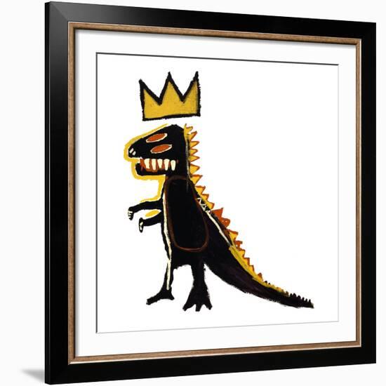 Pez Dispenser, 1984-Jean-Michel Basquiat-Framed Giclee Print