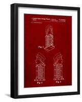 Pez Dispenser Patent-Cole Borders-Framed Art Print