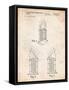 Pez Dispenser Patent-Cole Borders-Framed Stretched Canvas