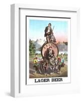 Pfaff Lager Beer-null-Framed Art Print