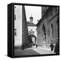 Pfarrkirche Porta, Salzburg, Austria, C1900s-Wurthle & Sons-Framed Stretched Canvas