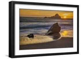 Pfeiffer Beach, Big Sur, California.-John Ford-Framed Photographic Print