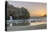 Pfeiffer Beach Sunset-Rob Tilley-Stretched Canvas