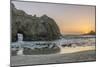 Pfeiffer Beach Sunset-Rob Tilley-Mounted Photographic Print
