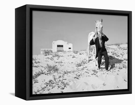 Pferd-Traum 3, 2015-Jaschi Klein-Framed Stretched Canvas