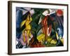 Pferde Und Adler, 1912-Franz Marc-Framed Giclee Print