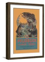 Pflueger Fishing Tackle-null-Framed Art Print