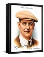Pg Wodehouse, English Novelist and Writer, 1937-null-Framed Stretched Canvas