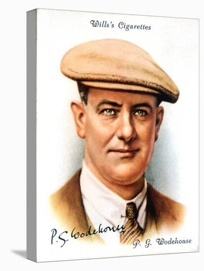 Pg Wodehouse, English Novelist and Writer, 1937-null-Stretched Canvas
