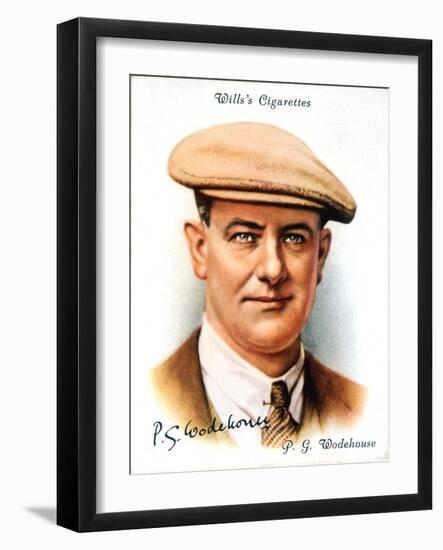 Pg Wodehouse, English Novelist and Writer, 1937-null-Framed Giclee Print