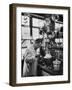 Ph.D. Dr. Aaron Bendich in Laboratory Study-null-Framed Premium Photographic Print