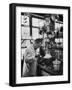 Ph.D. Dr. Aaron Bendich in Laboratory Study-null-Framed Premium Photographic Print