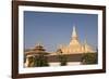 Pha Tat Luang, Vientiane, Laos-Robert Harding-Framed Photographic Print