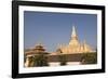 Pha Tat Luang, Vientiane, Laos-Robert Harding-Framed Photographic Print