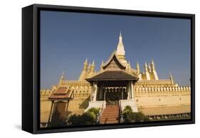 Pha Tat Luang, Vientiane, Laos-Robert Harding-Framed Stretched Canvas