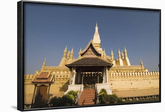 Pha Tat Luang, Vientiane, Laos-Robert Harding-Framed Photographic Print