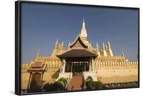 Pha Tat Luang, Vientiane, Laos-Robert Harding-Framed Photographic Print