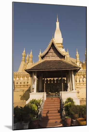 Pha Tat Luang, Vientiane, Laos-Robert Harding-Mounted Photographic Print