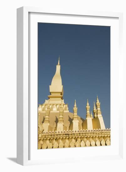 Pha Tat Luang, Vientiane, Laos-Robert Harding-Framed Photographic Print