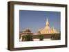 Pha Tat Luang, Vientiane, Laos-Robert Harding-Framed Photographic Print