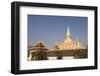 Pha Tat Luang, Vientiane, Laos-Robert Harding-Framed Photographic Print