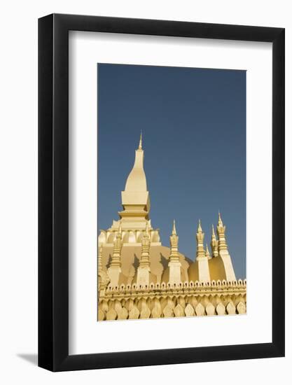 Pha Tat Luang, Vientiane, Laos-Robert Harding-Framed Photographic Print