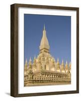 Pha That Luang, Vientiane, Laos, Indochina, Southeast Asia, Asia-Richard Maschmeyer-Framed Photographic Print