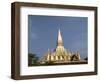 Pha That Luang, Vientiane, Laos, Indochina, Southeast Asia, Asia-Richard Maschmeyer-Framed Photographic Print