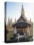 Pha That Luang, Vientiane, Laos-Don Bolton-Stretched Canvas