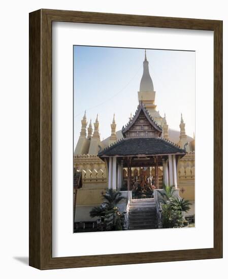 Pha That Luang, Vientiane, Laos-Don Bolton-Framed Photographic Print