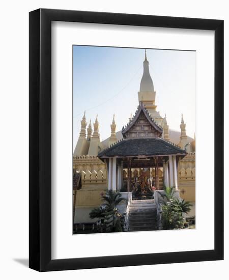 Pha That Luang, Vientiane, Laos-Don Bolton-Framed Photographic Print