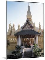Pha That Luang, Vientiane, Laos-Don Bolton-Mounted Photographic Print