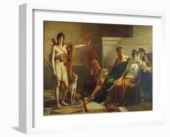 Phaedra and Hippolyt, 1802-Pierre Subleyras-Framed Giclee Print