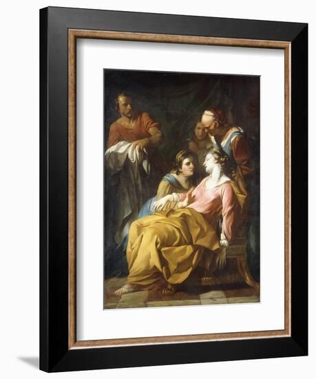 Phaedra Receiving the News of Hippolytus's Death-Noel Halle-Framed Giclee Print