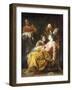 Phaedra Receiving the News of Hippolytus's Death-Noel Halle-Framed Giclee Print