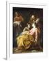 Phaedra Receiving the News of Hippolytus's Death-Noel Halle-Framed Giclee Print