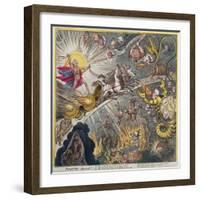 Phaeton Alarm'D, Published by Hannah Humphrey in 1808-James Gillray-Framed Giclee Print