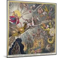 Phaeton Alarm'D, Published by Hannah Humphrey in 1808-James Gillray-Mounted Giclee Print