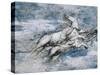 Phaeton on Sun Chariot-Girolamo Romanino-Stretched Canvas