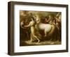 Phaëton sollicitant d'Apollon la conduite du Soleil-Benjamin West-Framed Giclee Print