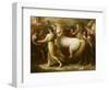 Phaëton sollicitant d'Apollon la conduite du Soleil-Benjamin West-Framed Giclee Print