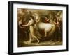 Phaëton sollicitant d'Apollon la conduite du Soleil-Benjamin West-Framed Giclee Print